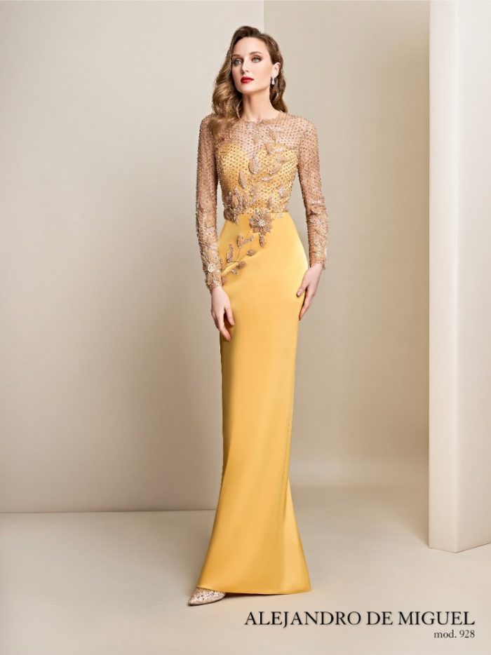 vestidos de madrina cortos de alejandro de miguel
